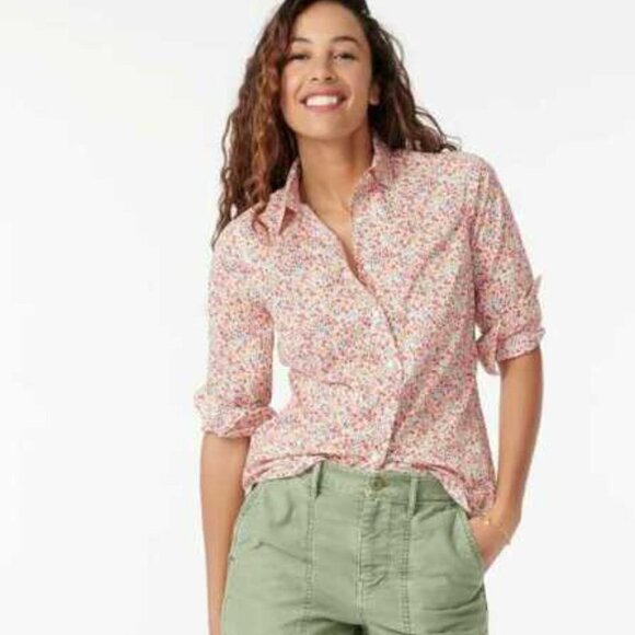 🌸🌼J. Crew by Liberty of London Phoebe Blossom Floral - Picture 1 of 7